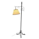 MB - Vintage Wrought Iron Floor Lamp