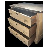 BR - Vintage Marble Top Dresser