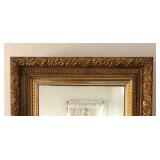 BR - Vintage Ornate Framed Mirror