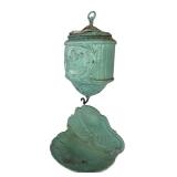 P - Vintage Ornate Wall Lavabo Fountain