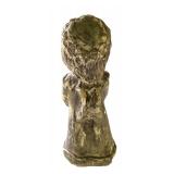 P - Outdoor Angel Figurine with Candle Holder