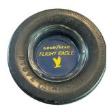 P - Vintage Goodyear Flight Eagle Tire Ashtray