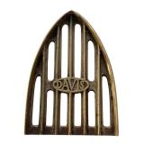 P - Set of 5 Vintage Cast Iron Trivets Assorted Designs