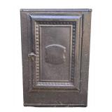 O - Vintage Metal Pie Safe Cabinet