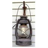 O - Vintage Metal Lantern Lamp