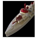 P - Set of 3 Vintage TootsieToy Diecast Model Ships