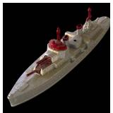 P - Set of 3 Vintage TootsieToy Diecast Model Ships