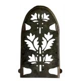 P - Collection of 5 Vintage Cast Iron Trivets Assorted Designs