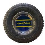 P - Set of 2 Vintage Goodyear Tire Ashtrays including G167 and Aquatred