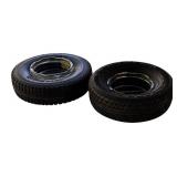 P - Set of 2 Vintage Goodyear Tire Ashtrays including G167 and Aquatred