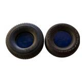 P - Set of 2 Vintage Goodyear Tire Ashtrays including G167 and Aquatred