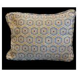 LR - Collection of 5 Decorative Accent Pillows Assorted Shapes and Patterns