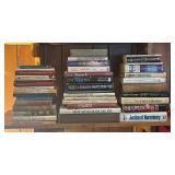 FR - Large Collection of Books Including History, Nature, and Reference Titles