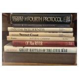 FR - Large Collection of Books Including History, Nature, and Reference Titles