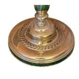 FR - Vintage Brass Floor Lamp