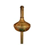 FR - Vintage Brass Floor Lamp