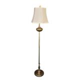 FR - Vintage Brass Floor Lamp