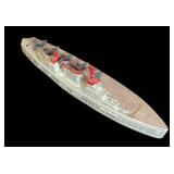 FR - Set of 5 Vintage Tootsie Toy Diecast Metal Ships