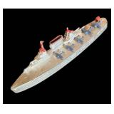 FR - Set of 5 Vintage Tootsie Toy Diecast Metal Ships