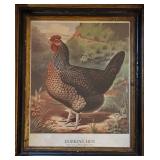 FR - "Dorking Hen" Print by JW Ludlow
