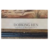 FR - "Dorking Hen" Print by JW Ludlow