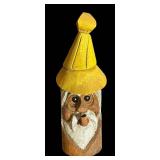 FR - Hand-Carved Wooden Sea Captain Decor Sculpture