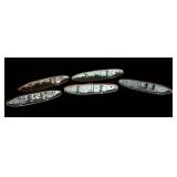 FR - Set of 5 Tootsietoy Diecast Ship Models