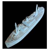 FR - Set of 5 Tootsietoy Diecast Ship Models