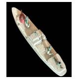 FR - Set of 5 Tootsietoy Diecast Ship Models