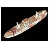 FR - Set of 5 Tootsietoy Diecast Ship Models