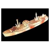 FR - Set of 5 Tootsietoy Diecast Ship Models