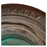 FR - Set of 3 Vintage Tire Ashtrays including Kelly, Goodyear and Semperit