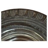 FR - Set of 3 Vintage Tire Ashtrays including Kelly, Goodyear and Semperit