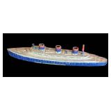 FR - Set of 3 Vintage Tootsie Toy Diecast Ship Models