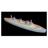 FR - Set of 3 Vintage Tootsie Toy Diecast Ship Models