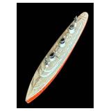 FR - Set of 3 Vintage Tootsie Toy Diecast Ship Models