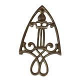 FR - Collection of 5 Vintage Cast Iron Trivets in Assorted Designs