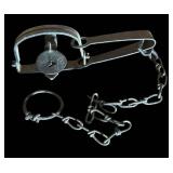 FR - Vintage Iron Tool and Hardware Collection Including Ice Tongs, Trap, Keys and More