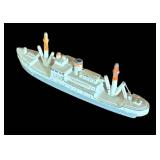 FR - Set of 5 Vintage Tootsie Toy Diecast Metal Ship Models
