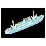 FR - Set of 5 Vintage Tootsie Toy Diecast Metal Ship Models