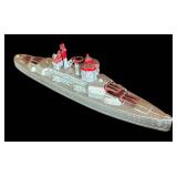 FR - Set of 5 Vintage Tootsie Toy Diecast Metal Ship Models