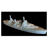 FR - Set of 5 Vintage Tootsie Toy Diecast Metal Ship Models