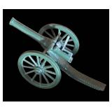 FR - Set of 4 Vintage Die-Cast Toy Cannons Assorted Styles
