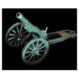 FR - Set of 4 Vintage Die-Cast Toy Cannons Assorted Styles