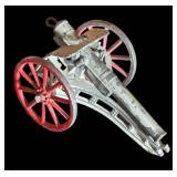 FR - Set of 4 Vintage Die-Cast Toy Cannons Assorted Styles