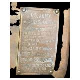 FR - Vintage U.S. Army Blasting Machine by Fidelity Electric Co.