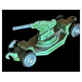 FR - Collection of 4 Vintage Cast Metal Toy Cannons