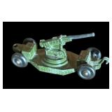 FR - Collection of 4 Vintage Cast Metal Toy Cannons