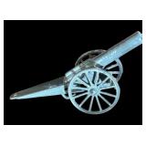 FR - Collection of 4 Vintage Cast Metal Toy Cannons