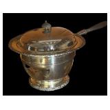 FR - Classy Vintage Silver-Plated Chafing Dish
